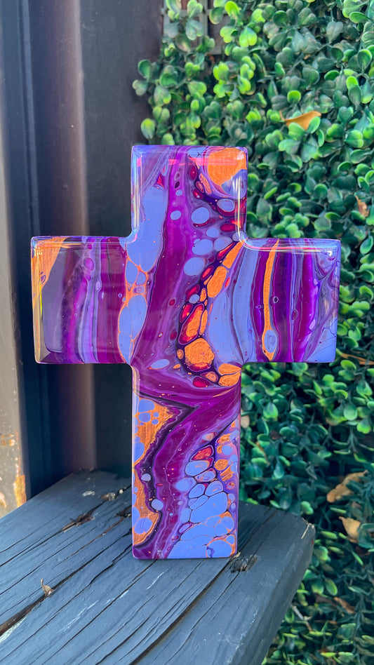 Purple cross